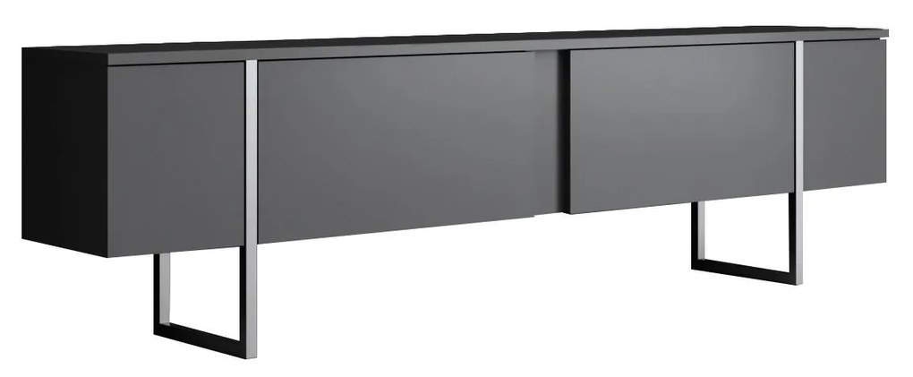 Mobilier living Luna set (antracit + Argintiu) . 1102304