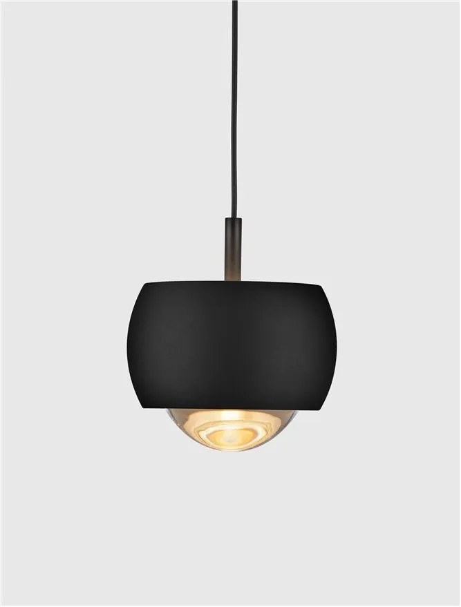 Pendul LED stil minimalist CONGA negru
