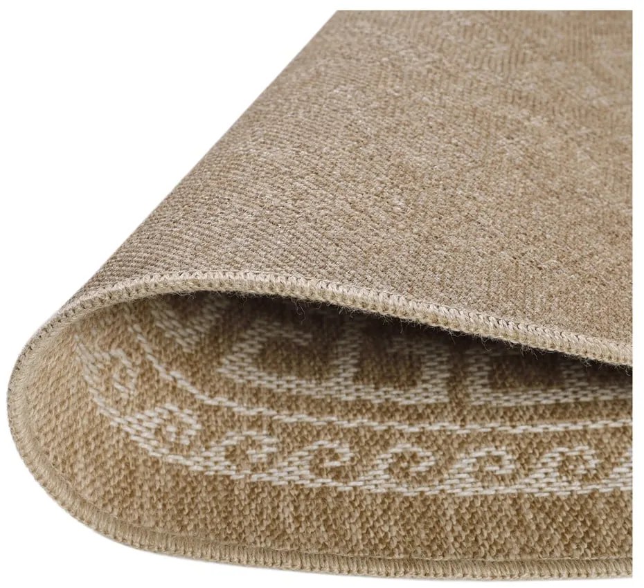 Covor de exterior bej rotund ø 80 cm Comilla – Ayyildiz Carpets
