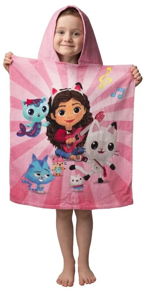 Prosop poncho pentru copii