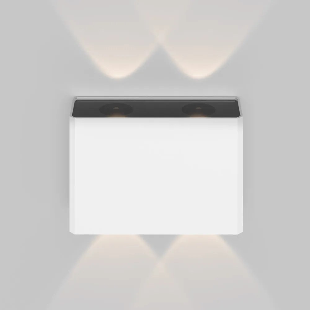 Aplica LED ambientala de exterior IP54 Show alba