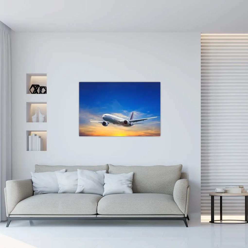 Tablou cu avion (90x60 cm)