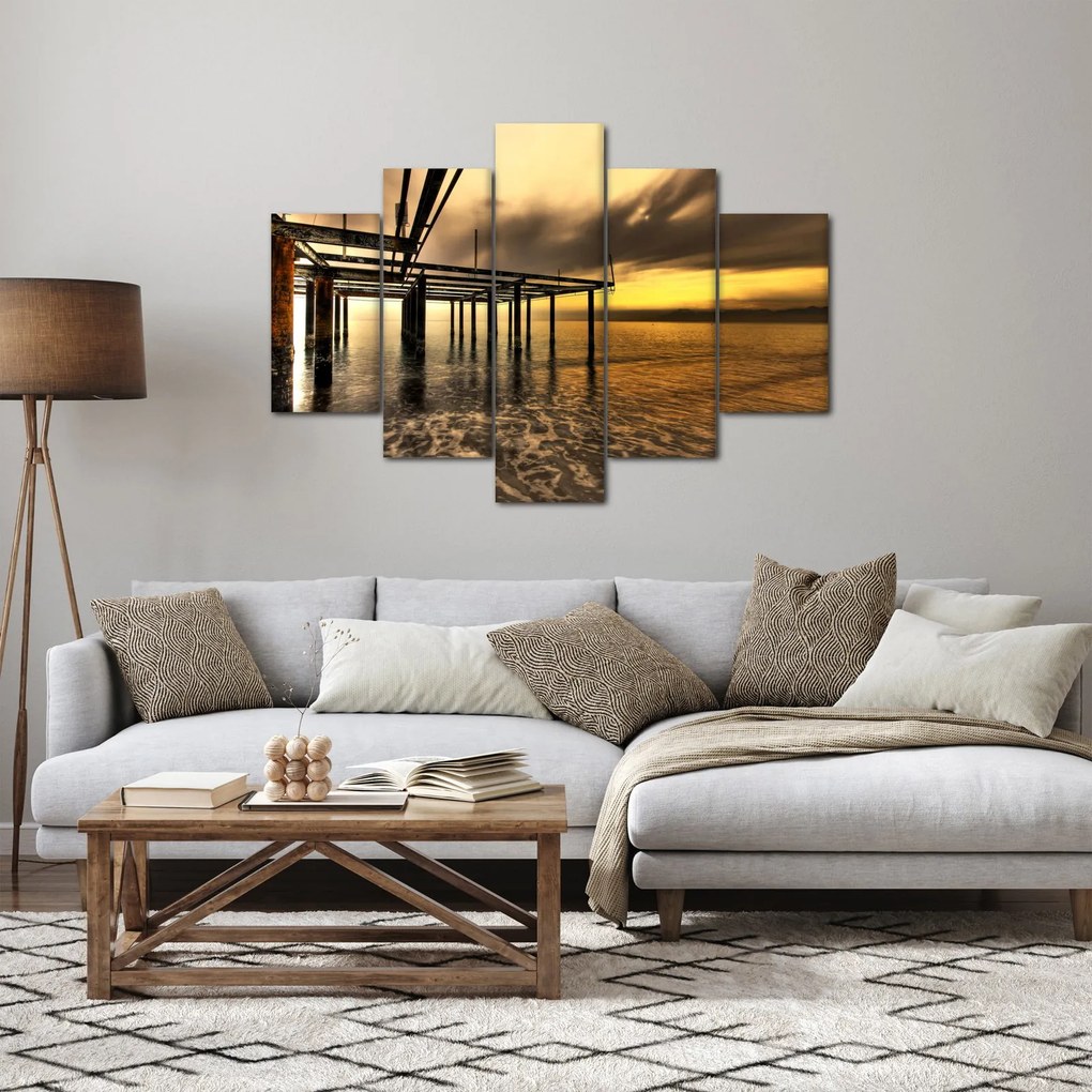 Tablou - Arhitectura la mal (150x105 cm)
