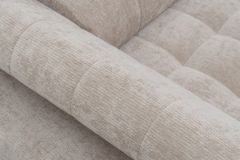 Canapea trei locuri cu funcție de dormit Tyrion - șenilă bej Vibe 08