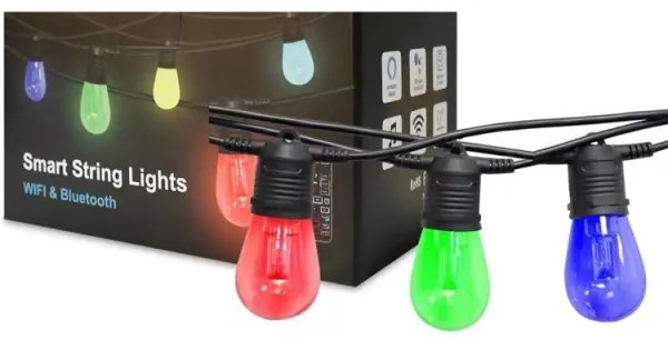 Immax NEO 07900L - LED RGB+CCT 15x1W/230V 15m Wi-Fi Tuya IP65 + DO