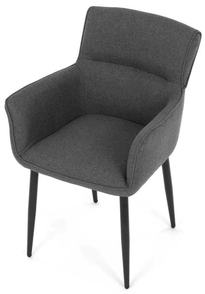 Set de scaune de sufragerie DCH-J2159 GREY2, 2buc.