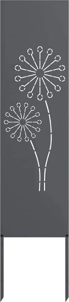 vidaXL Ecran de intimitate pentru grădină Antracit 32 x 140 cm