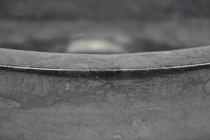 Chiuvetă din piatră - marmură neagră lustruită DIVERO