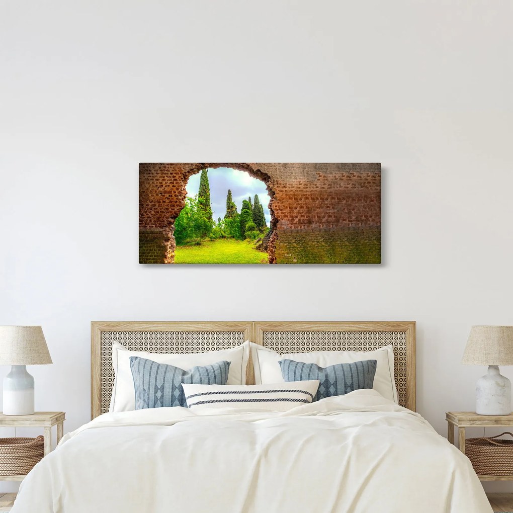 Tablou - Grădina Edenului (120x50 cm)