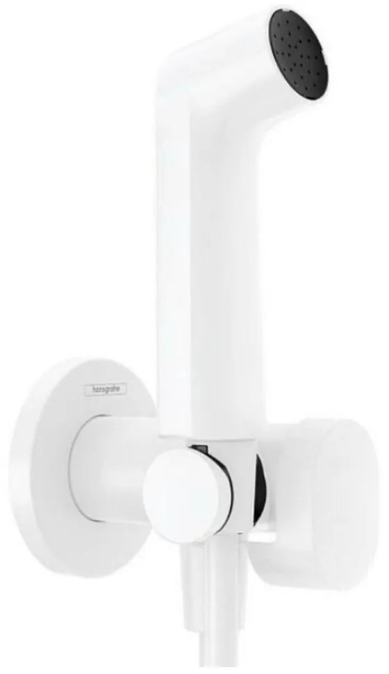 Dus igienic alb mat Hansgrohe S EcoSmart Bidette