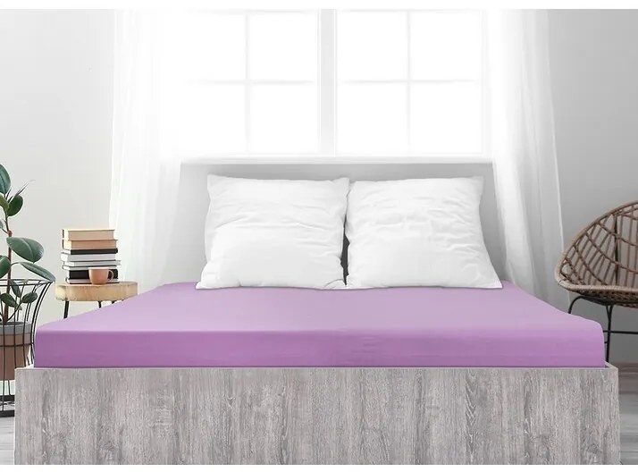 Cearșaf de pat 4Home jersey Ideal violet , 70 x 140 cm, 70 x 140 cm