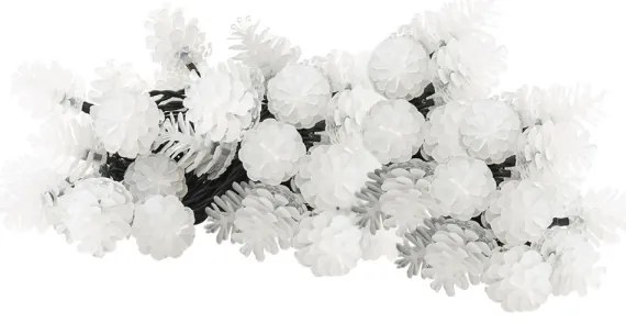 Instalație LED de Crăciun de exterior Retlux 80xLED/25m IP44 alb cald