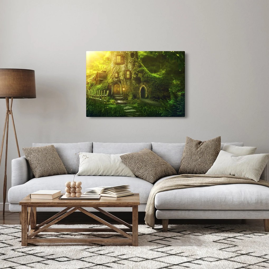 Tablou - Pădure de poveste (90x60 cm)