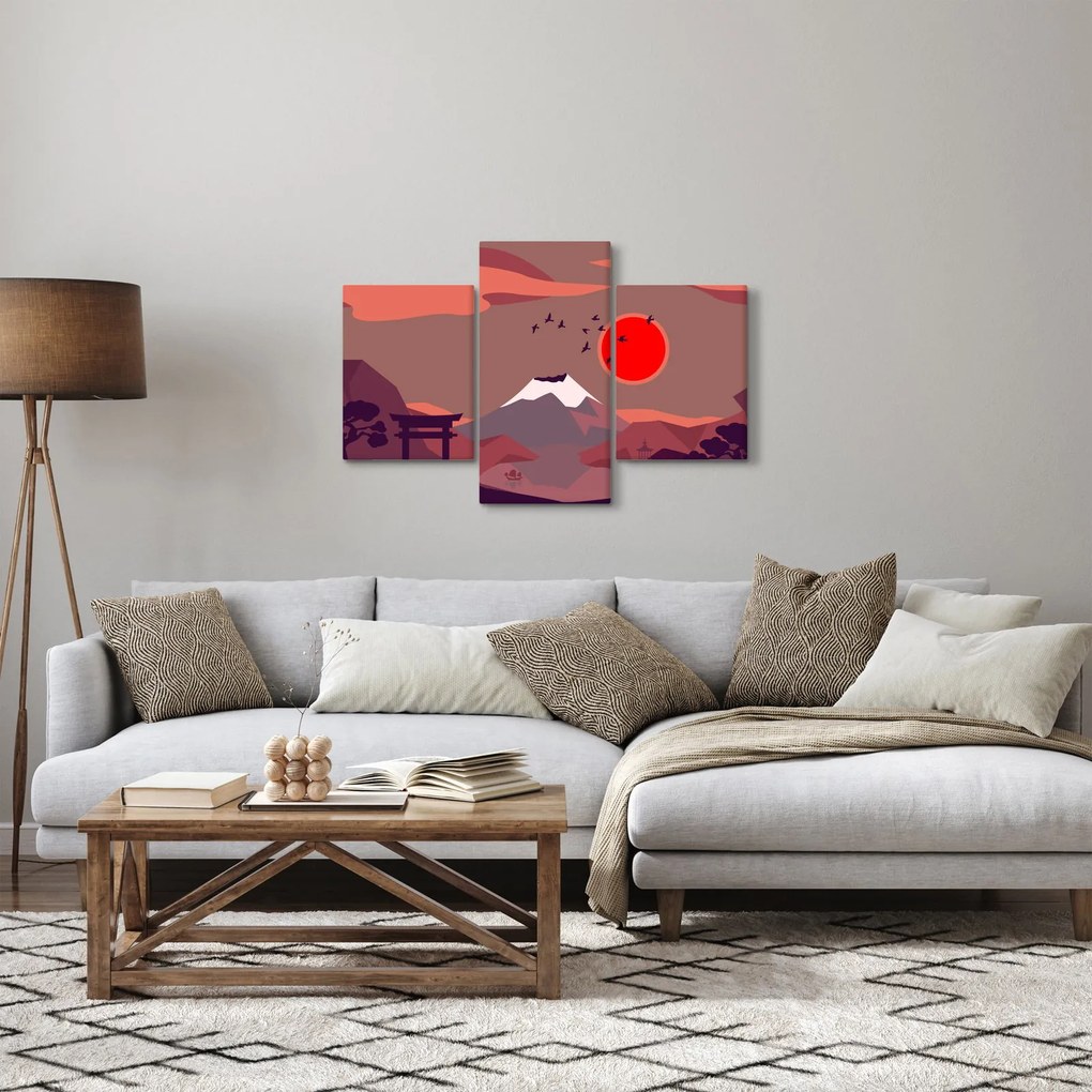 Tablou - Munții Fuji (90x60 cm)