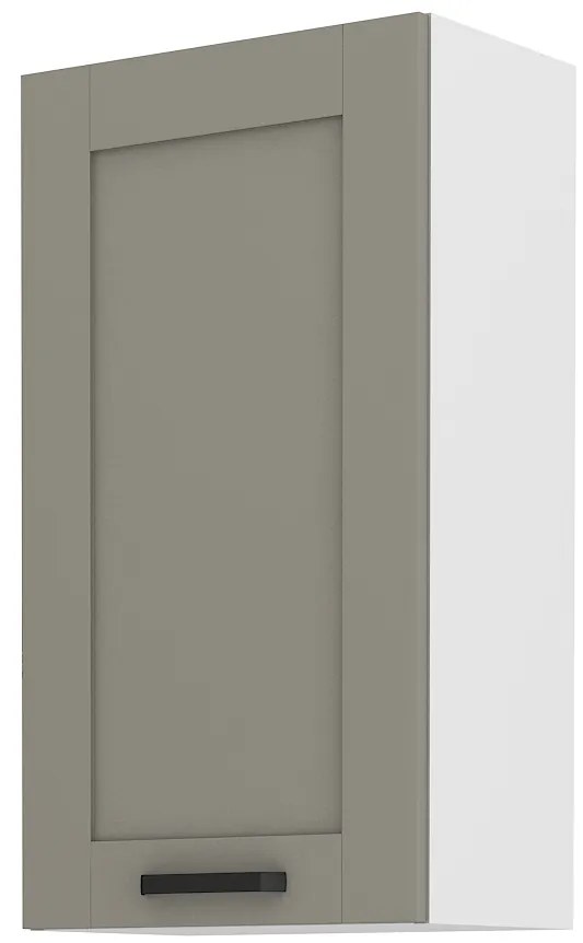Dulap superior de bucătărie Lucid 50 G 90 1F (claygrey + alb). 1045457