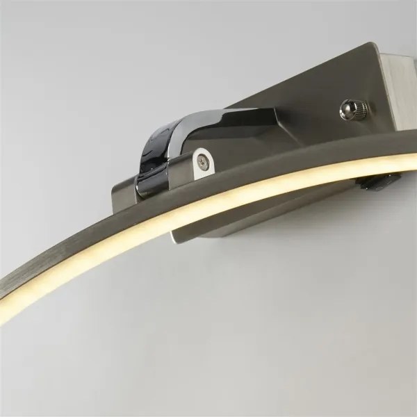 Searchlight 79821-40SS - Lampă LED pentru tablouri SANTORINI, 8,2 W, 230 V, argintiu