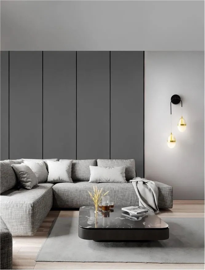 Aplica de perete LED design modern Egna