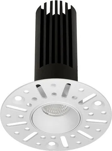 Mini Spot incastrabil LED 10W 3000K Trimless Duran alb
