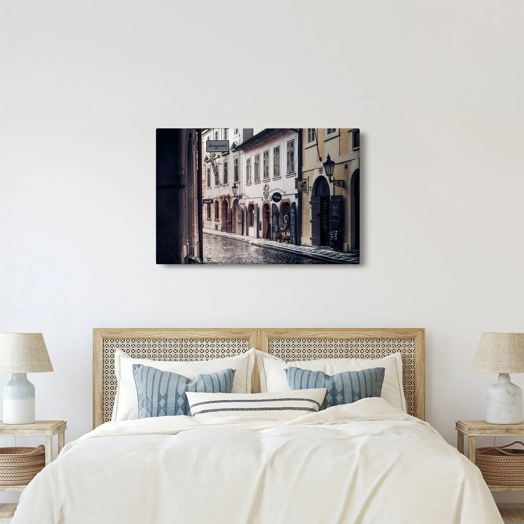 Tablou - Strada din Praga (90x60 cm)