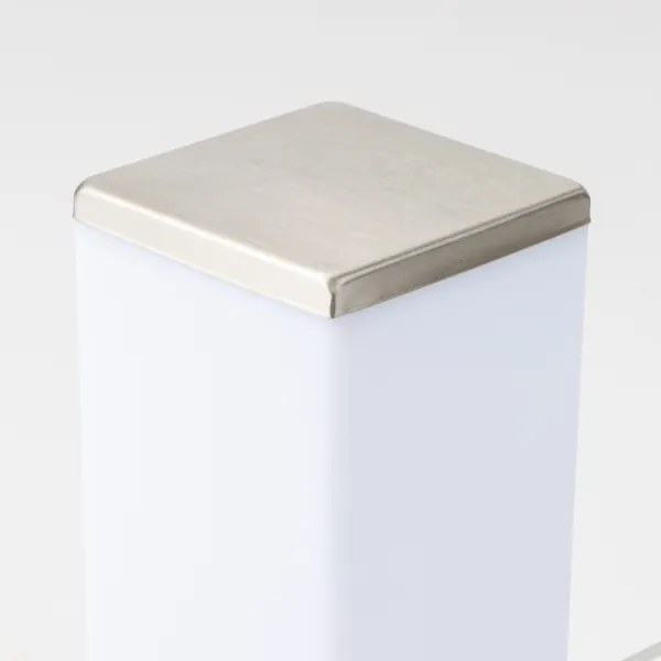 Brilagi - Lampă de exterior cu senzor NOVA, 1x E27/15W/230V, 40 cm, IP44, crom mat