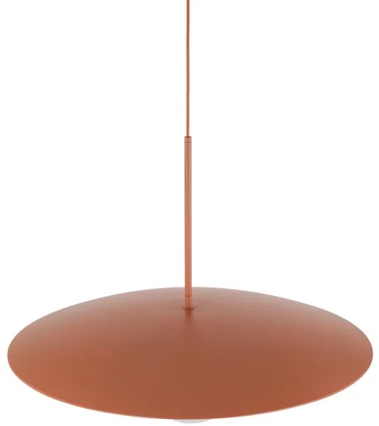 Lustră pe cablu SLATE 1xE27/15W/230V d. 65 cm cărămidă