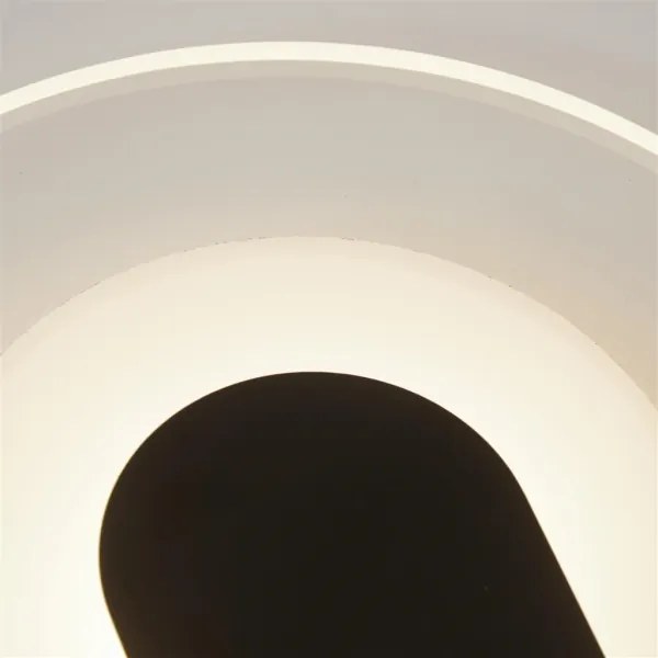 Searchlight 95410BK - Aplica de perete TARGET LED/7W/230V, neagră