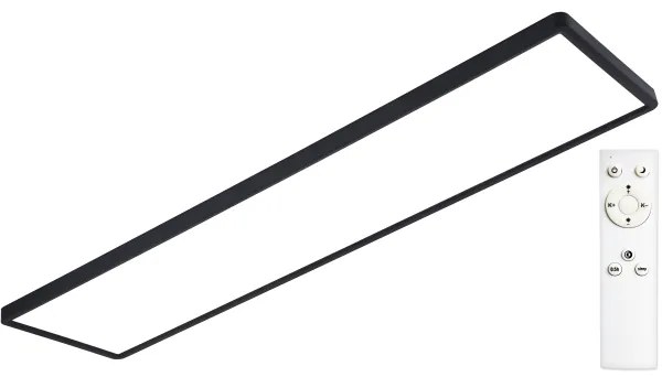 Panou LED dimabil aplicat Top Light REVIT LED/70W/230V 3000-6500K negru + telecomandă