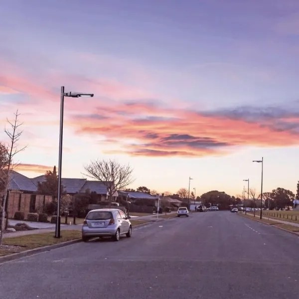 Lampă stradală solară LED 40W 9,6V IP65 6000K cu senzor și telecomandă