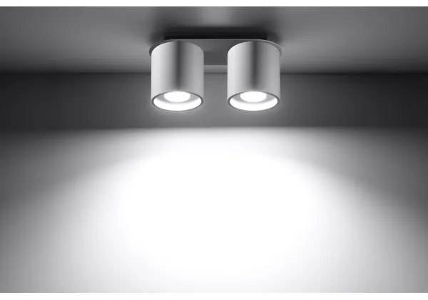 Plafonieră ORBIS 2 2xGU10/40W/230V alb