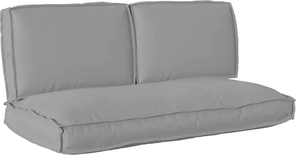 vidaXL Set de perne 3 pcs Gri Material Oxford