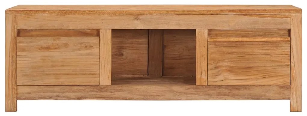 288900 vidaXL Comodă TV, 100 x 30 x 35 cm, lemn masiv de tec