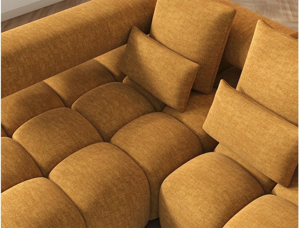 Colțar lemn masiv extensibil modern Levvi Personalizabil, 260 × 184 × 102 cm - Manhattan 45, Dreapta