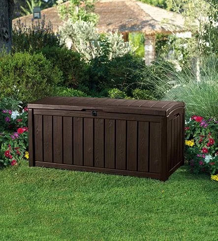 Cutie de depozitare pentru grădină GLENWOOD, 128 x 65 x 61