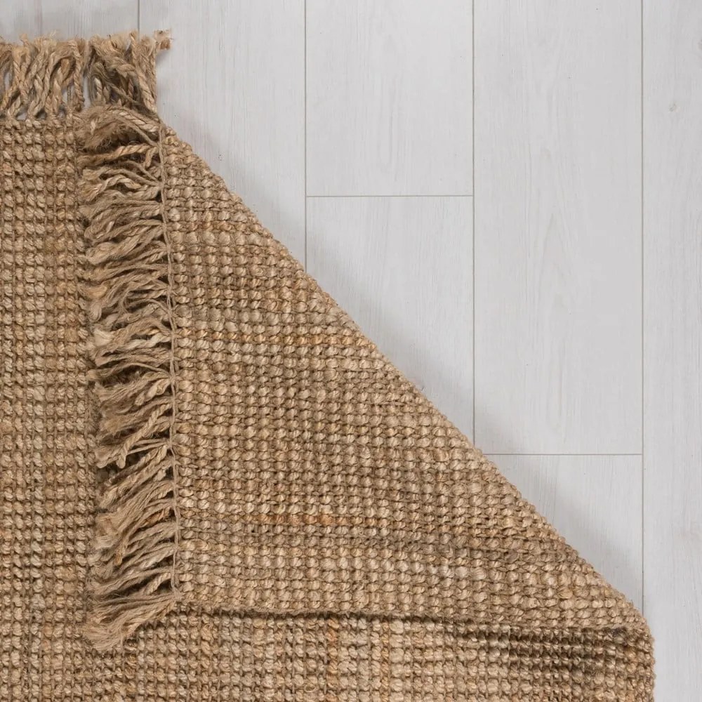 Covor din iută Flair Rugs Jute, 120 x 170 cm, maro