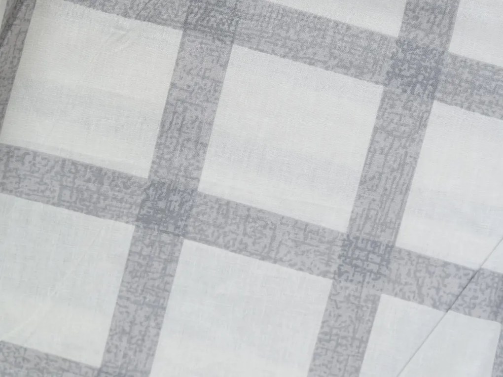 Lenjerie din bumbac Renforcé LINKY gri Dimensiune lenjerie de pat: 70 x 90 cm | 140 x 220 cm