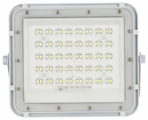 Proiector LED solar de exterior LED/6W/3,2V IP65 6400K alb + telecomandă