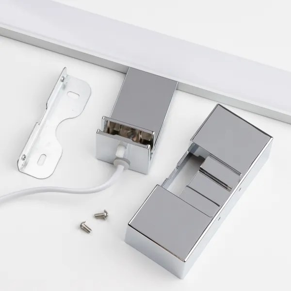 Brilagi - Aplica LED pentru oglindă de baie VESTRA, 6W, 230V, 30 cm, IP44, crom