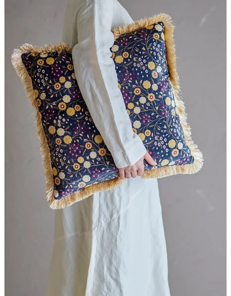 Pernă decorativă din amestec de bumbac 45x45 cm Eydis – Bloomingville