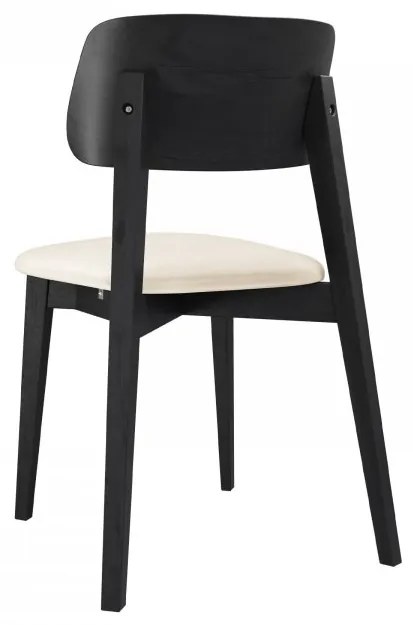 Scaun sufragerie KD 63 C (Negru + crem) . 1103442