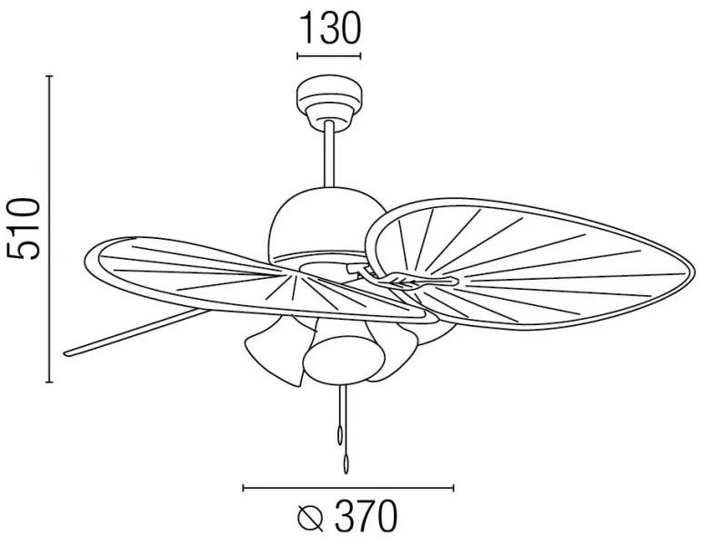 Ventilator modern Cuba 33352