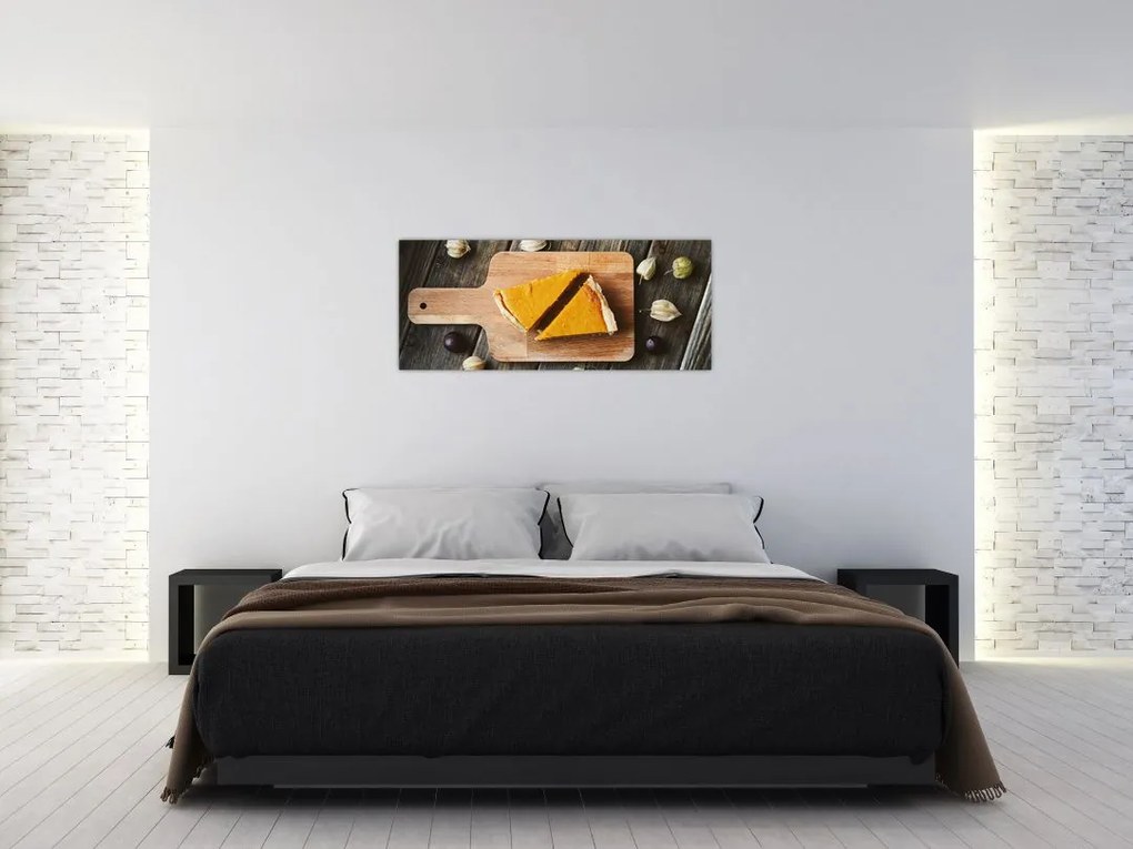 Tablou -Prăjitură cu dovleac (120x50 cm)
