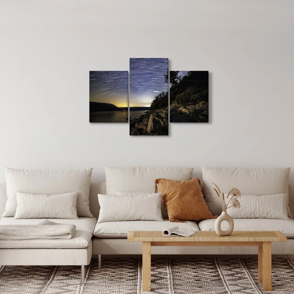 Tablou - cerul cu apus de soare (90x60 cm)