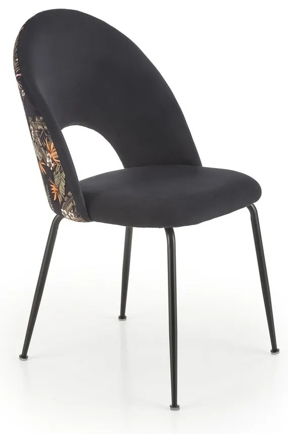 Scaun de bucaterie Neville, negru