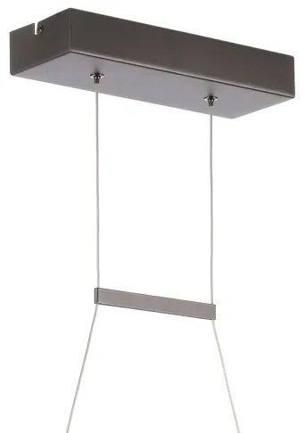 Lustră LED pe cablu ONLI DNA LED/24W/230V 4000K argintiu