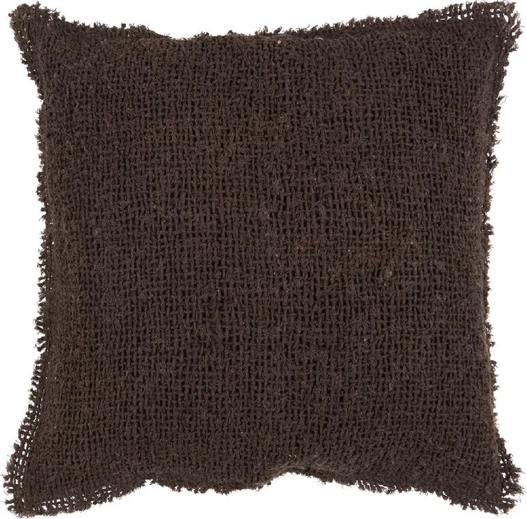 IB Laursen Husa decorativa din tesatura groasa pentru perna TOLOUSE 50x50 cm, maro