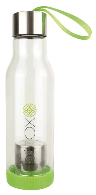 Recipient 500 ml cu infuzor de ceai CMP Detox verde