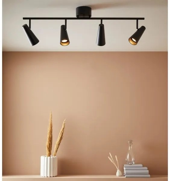 Spot CREST 4xGU10/7W/230V negru Markslöjd 108202