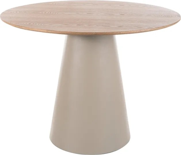 Masa rotunda de sufragerie ANGEL 100x100 cm, decor stejar/casimir.