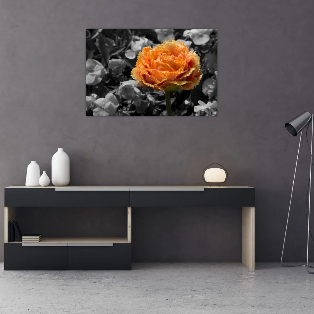 Tablou cu floare (90x60 cm)
