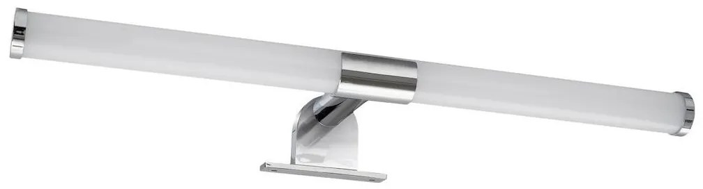 Aplica LED pentru oglindă de baie 2-în-1 APA LED, 6W, 230V, 40 cm, IP44, crom lucios